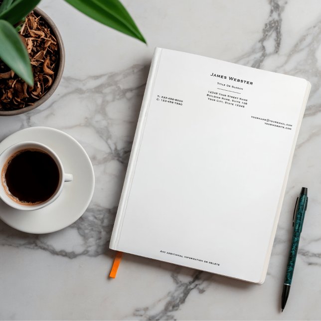 Professional Custom  Business Letterhead (Creator Uploaded)