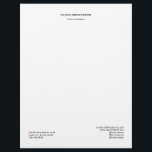 Professional Custom  Business Letterhead<br><div class="desc">Create your own personalizable business Products,  minimalist style which can be easily updated with your Photo and text. If you need any help personalizing this product,  please contact me using the message button below and I will be happy to help.</div>