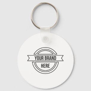 Professional Custom Business Logo Keychain