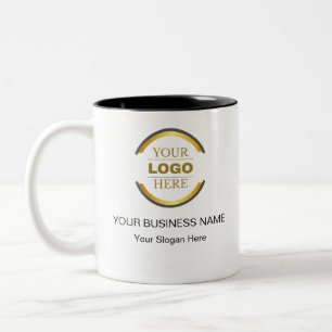 Professional Custom  Business Two-Tone Coffee Mug