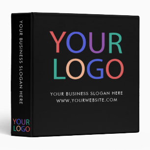 Professional Custom Company Logo Business Brown   Binder