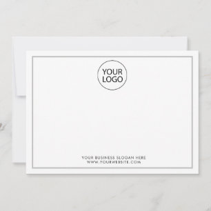 Professional Custom Company Logo Text Business     Card