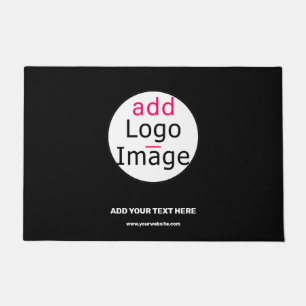 Professional Custom Extravagant Business Black  Doormat