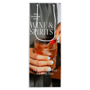 Professional Custom Logo Business Wine Gift Bag