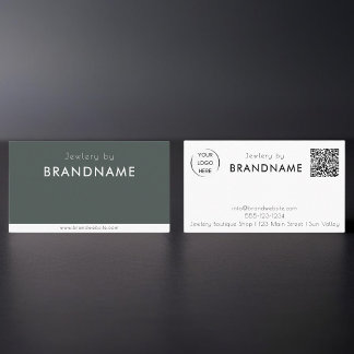 Professional Custom Logo QR-code Business Card