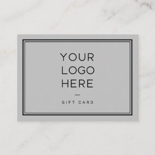 Professional Custom Logo Simple Gift Certificate