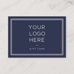 Professional Custom Logo Simple Gift Certificate