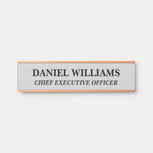 Professional Custom Name Plate Office Door Sign
