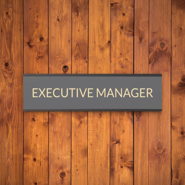 Professional Custom Name Plate Office Door Sign (Creator Uploaded)