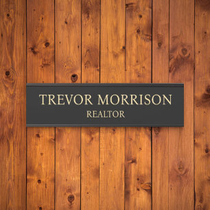 Professional Custom Name Plate Office Door Sign
