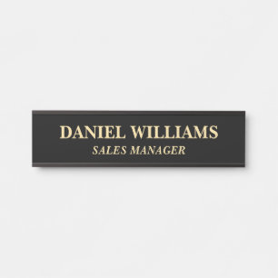 Professional Custom Name Plate Office Door Sign