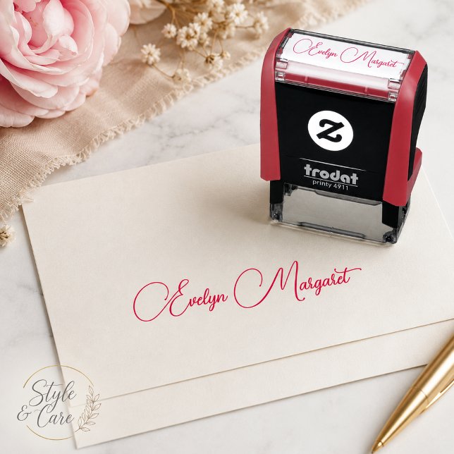 Professional Custom Signature Personalized Self-inking Stamp (Professional Custom Signature Personalized Self-inking Stamp)