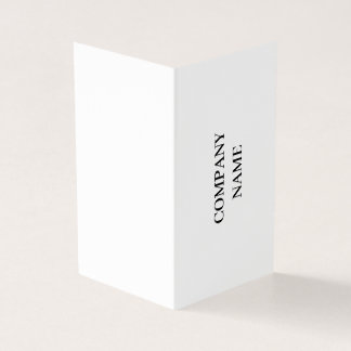 Professional Custom Vertical Book Fold Folded Business Card