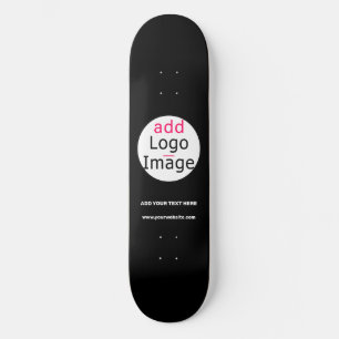 Professional Customizable Busines Brand Black Skateboard
