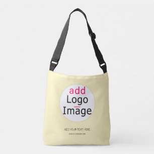Professional Customizable Business  Vanilla Hue    Crossbody Bag