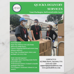 Professional Delivery Service Flyer