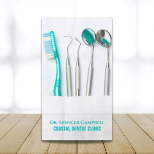 Professional Dental Office Supplies Dentist Business Card