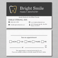 Professional Dental Visit Appointment Reminder