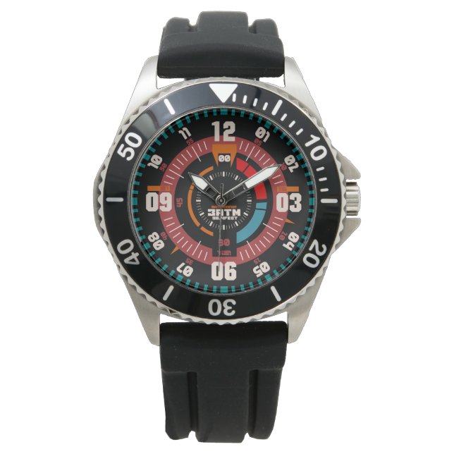Professional Diver style scuba dive vintage custom Watch (Front)