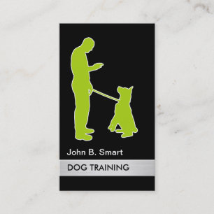 Professional Dog Trainer Business Card