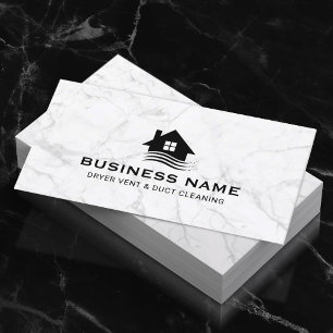 Professional Dryer Vent & Duct Cleaning Hvac Business Card