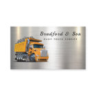 Professional Dump Truck Service Company Chrome