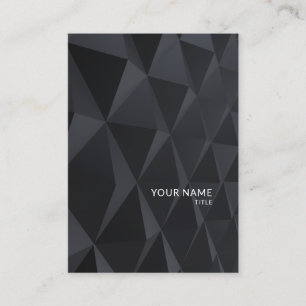 Professional Elegant Black Modern Technology Business Card