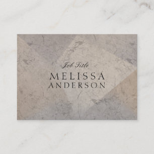Professional Elegant Marble Business Card