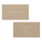 Professional Elegant Minimal Kraft
