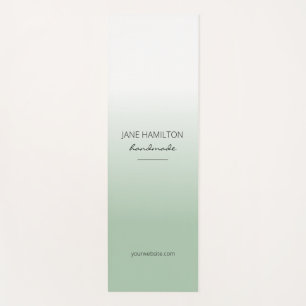 Professional Elegant Mint Green Exercise Mat