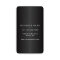 Professional Elegant Modern Black  Brushed Metal