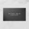 Professional Elegant Modern Black Plain Metal