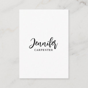 Professional elegant modern minimalist add name enclosure card