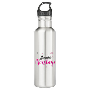 Professional elegant modern minimalist name 710 ml water bottle