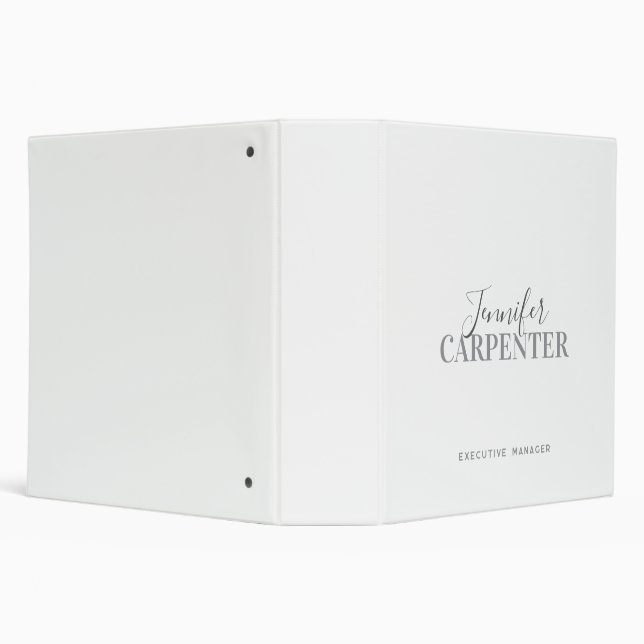Professional elegant modern minimalist plain binder (Background)