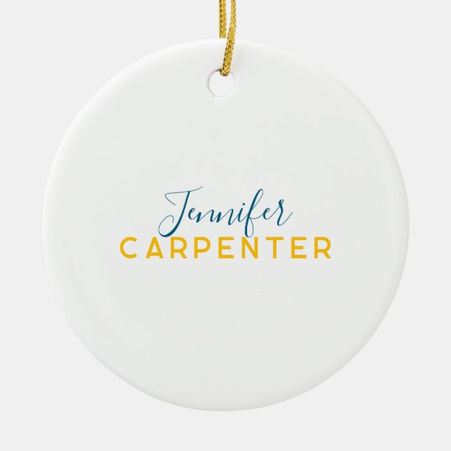 Professional elegant modern minimalist plain ceramic ornament (Front)