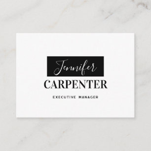 Professional elegant modern minimalist plain  enclosure card