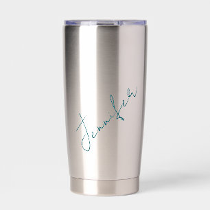 Professional elegant modern minimalist plain insulated tumbler