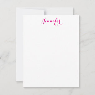 Professional elegant modern minimalist plain name card