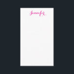 Professional elegant modern minimalist plain name enclosure card<br><div class="desc">A perfect design that will work in business or in your private life. A simple,  minimalist,  perfect look. Just for you.</div>