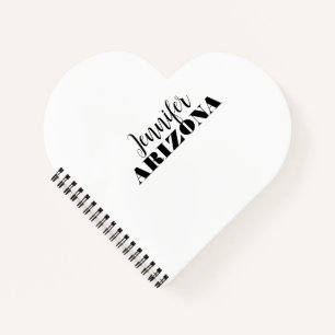 Professional elegant modern minimalist plain notebook