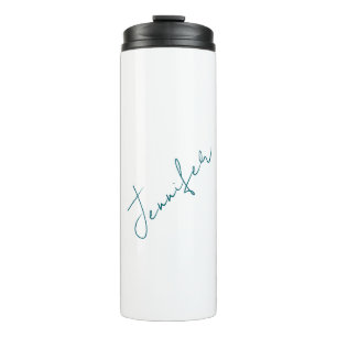 Professional elegant modern minimalist plain thermal tumbler