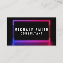 Professional Elegant Modern neon and luminous swir