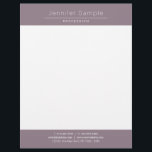 Professional Elegant Modern Simple Design Template Letterhead<br><div class="desc">Professional Elegant Modern Simple Design Template Letterhead.</div>