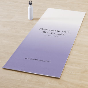 Professional Elegant Purple Exercise Mat