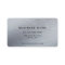 Professional Elegant Silver Metal Modern Plain
