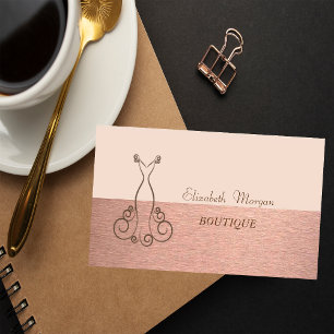 Professional,Elegant Stylish,Dress Business Card