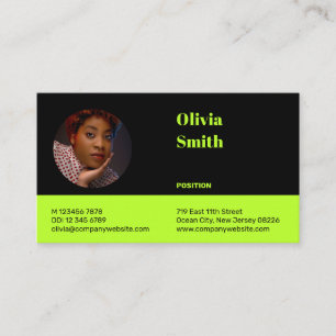 Professional Entrepreneur Small Business Card