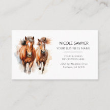 Professional Equestrian Personalized Equine Horse