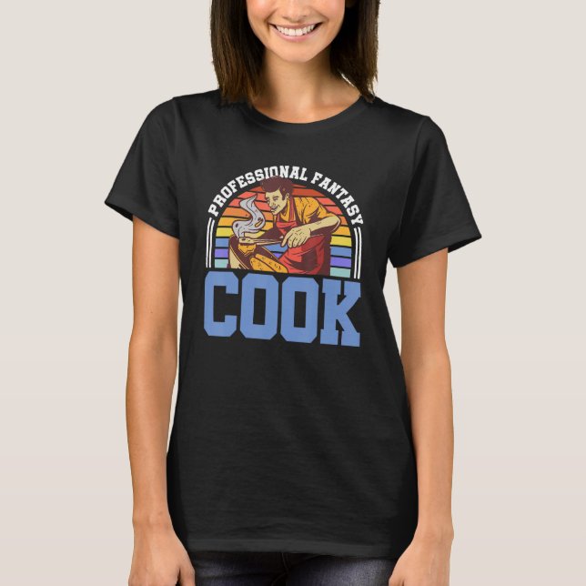 Professional Fantasy Cook Master Chef Food  Kitche T-Shirt (Front)